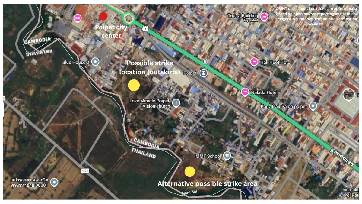 Thailand-Cambodia Border Clashes Resume Amid Disputed Claims and Fragile Ceasefire - Section image